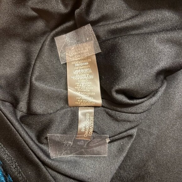 Calvin Klein Women Sheath Dress Sz *4P Velvet Burn Out Whimsigoth Fairy Grunge - Picture 15 of 16